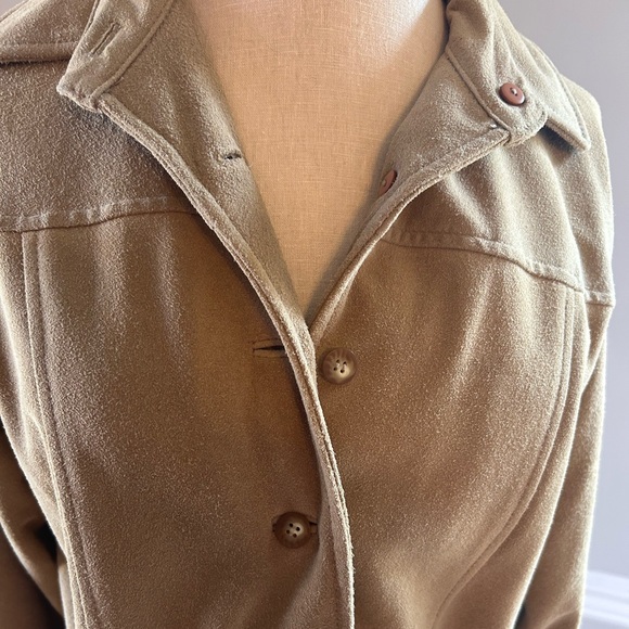 Vintage Suede Shirt/ Jacket shacket - Picture 6 of 9